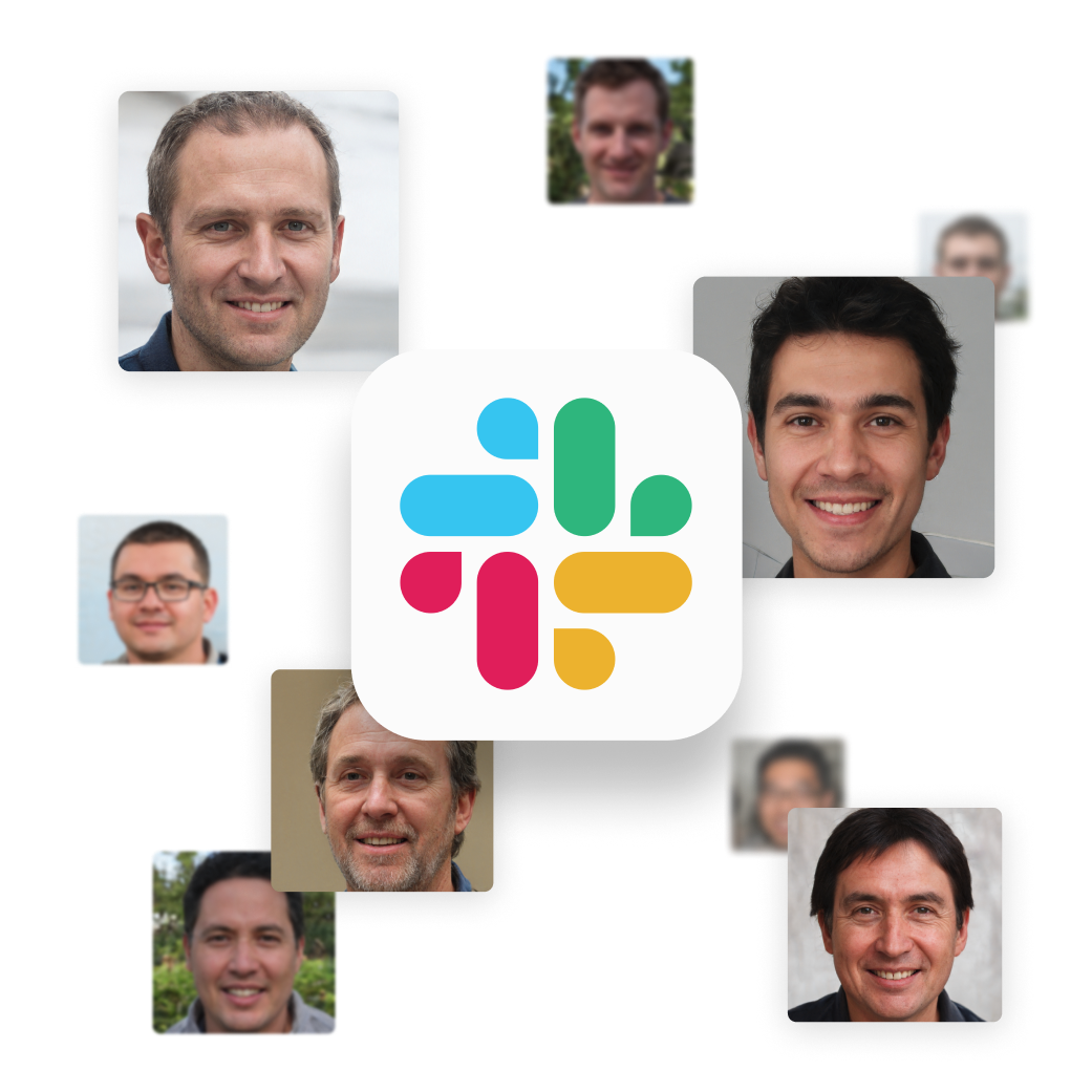 Headshots of Tech Collective members